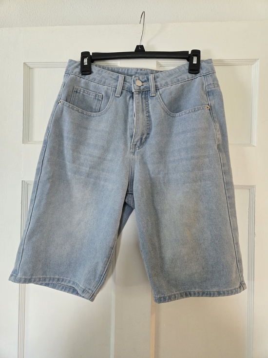 Pants - Light Blue Denim Women’s Jorts